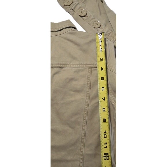 VTG 2000s Khaki Button Up Jacket XS Bella Swan Twilight Aesthetic Grunge Indie - Picture 14 of 15